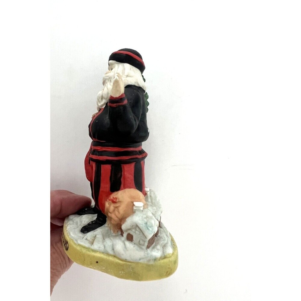 Vintage Santa Claus Christmas Statues 4 in Tall Country - Spain Portugal Poland - Picture 3 of 16